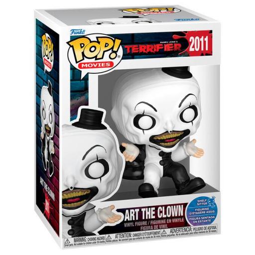 Figura Funko Pop! Terrifier Art the Clown Shelf Sitter 9 cm [3]