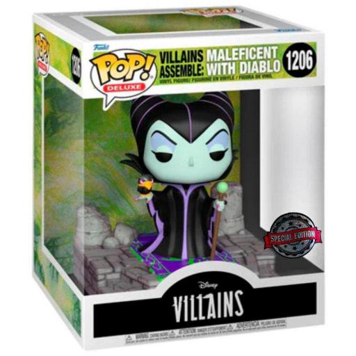 Figura Funko Pop! Villains Maléfica Exclusive Disney 9 cm [1]