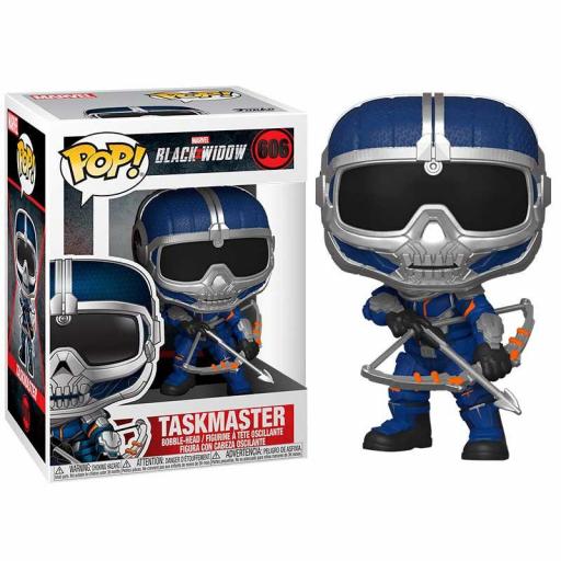 Figura Funko Pop! Viuda Negra Taskmaster Arco Marvel 9 cm