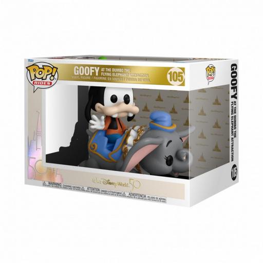 Figura Funko Pop! Woofy Volando con Dumbo Disney 9 cm [2]