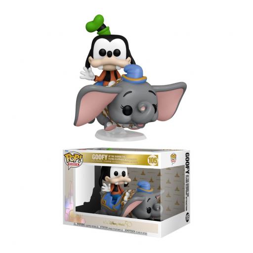 Figura Funko Pop! Woofy Volando con Dumbo Disney 9 cm [1]