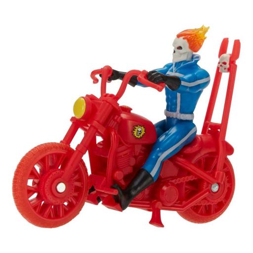 Figura Ghost Rider con moto Marvel Legends Retro Hasbro 10 cm [2]