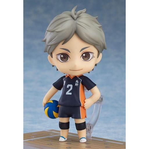 Figura Haikyu!! Koshi Sugawara Nendoroid 10 cm