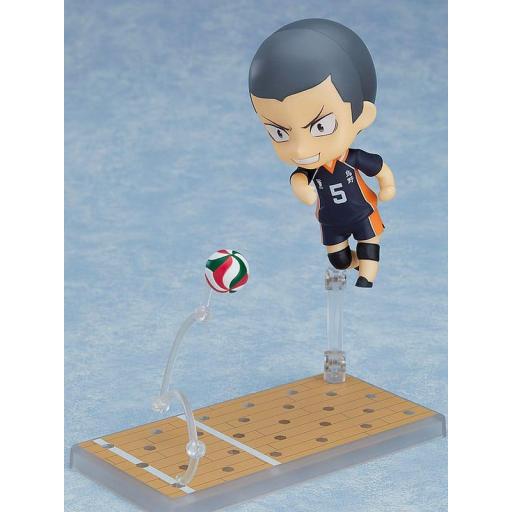 Figura Haikyu!! Ryunosuke Tanaka Nendoroid 10 cm [3]