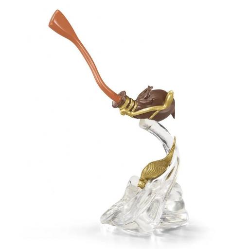 Figura Harry Potter Nimbus 200 y Snitch dorada 17 cm [2]