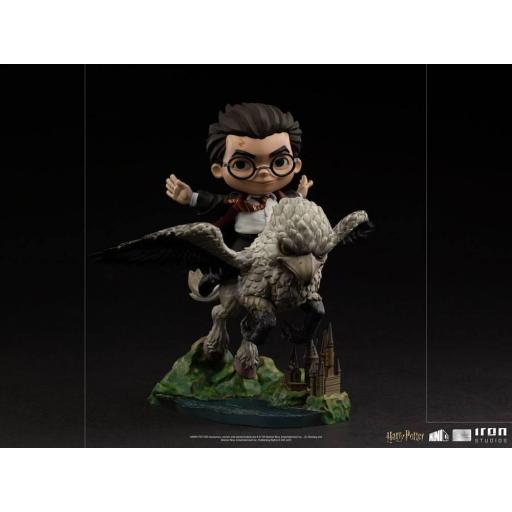 Figura Harry Potter y BuckBeak Iron Studios 16 cm [1]