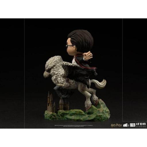 Figura Harry Potter y BuckBeak Iron Studios 16 cm [4]