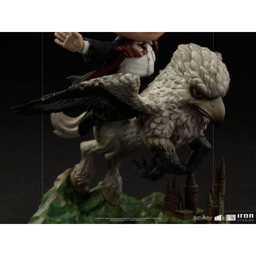 Figura Harry Potter y BuckBeak Iron Studios 16 cm [6]