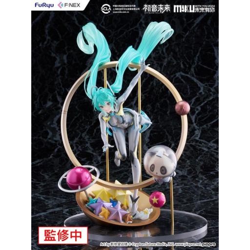 Figura Hatsune Miku F:NEX Miku with You 2024 Ver. Furyu 29 cm