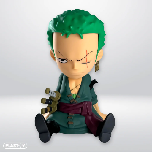 Figura Hucha One Piece Zoro Plastoy 15 cm