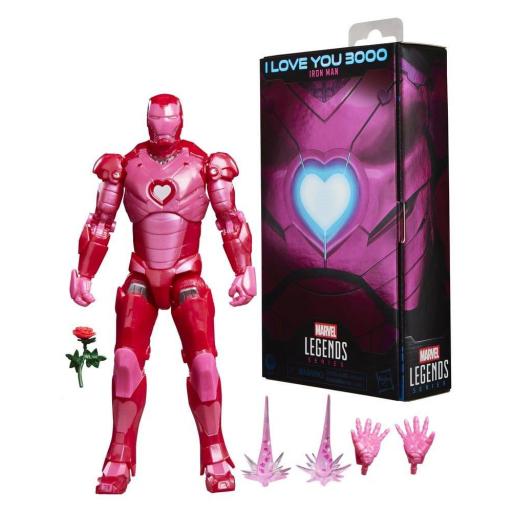 Figura I Love You 3000 Iron Man Marvel Legends Hasbro 15 cm