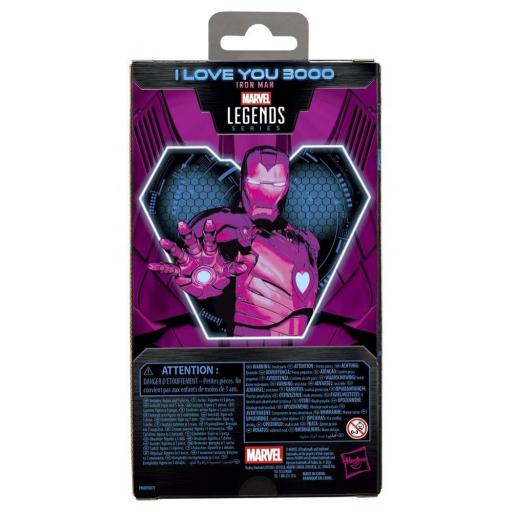 Figura I Love You 3000 Iron Man Marvel Legends Hasbro 15 cm [7]