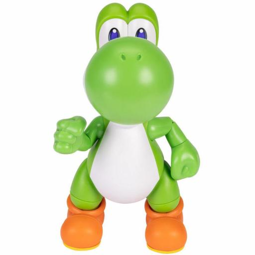 Figura Interactiva Super Mario Bros Yoshi Lets Go Nintendo 36 cm [0]