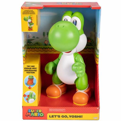 Figura Interactiva Super Mario Bros Yoshi Lets Go Nintendo 36 cm [5]