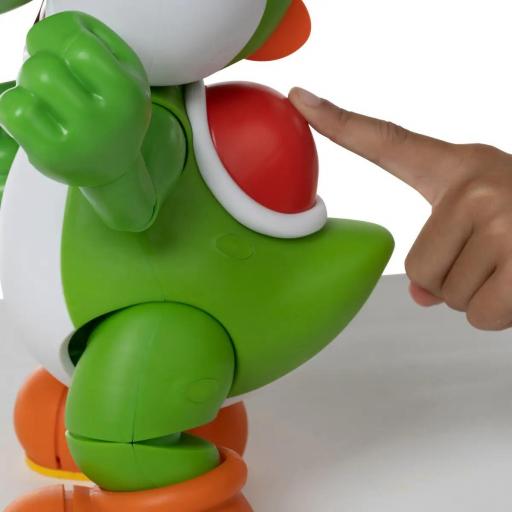 Figura Interactiva Super Mario Bros Yoshi Lets Go Nintendo 36 cm [4]