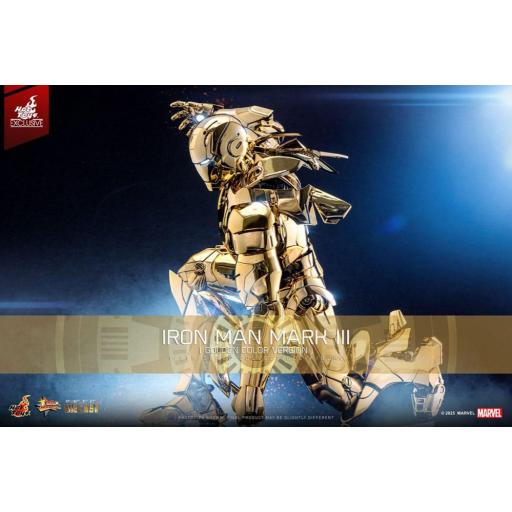 Figura Iron Man Mark III Gold Version Exclusive Marvel Hot Toys 33 cm [6]