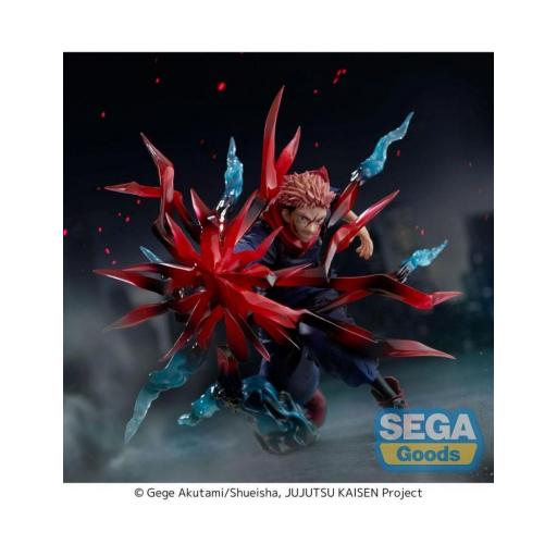 Figura Jujutsu Kaisen Yuji Itadori Black Flash Luminasta Sega 15 cm [0]