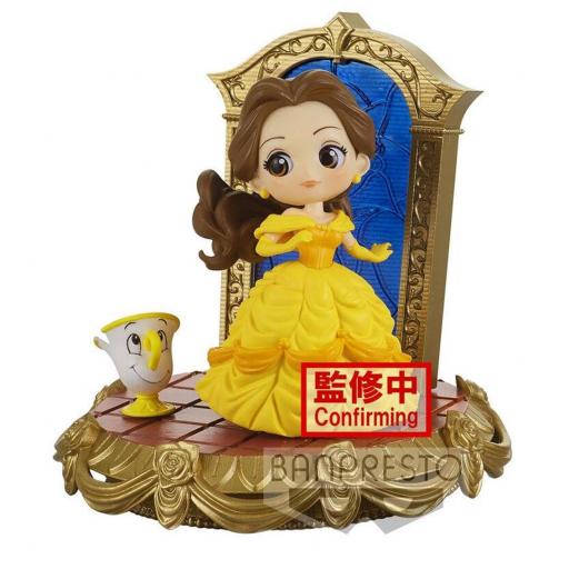 Figura La Bella y la Bestia Stories QPosket 8 cm