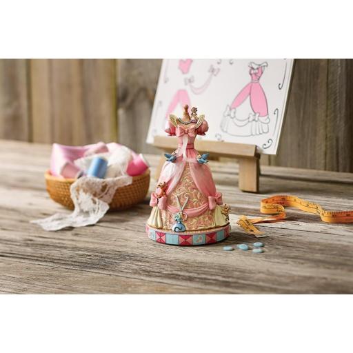 Figura La Cenicienta Vestido Rosa Disney Enesco 24 cm [4]