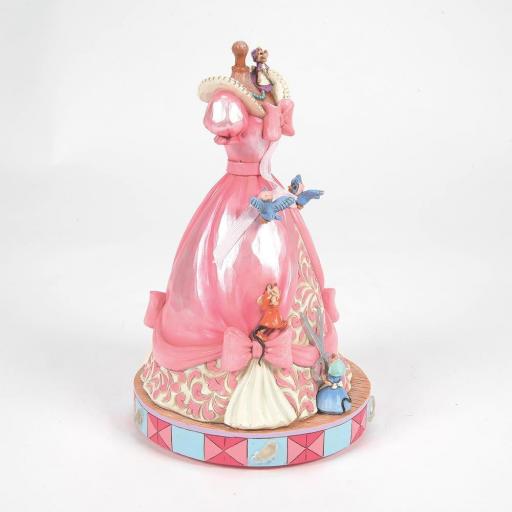 Figura La Cenicienta Vestido Rosa Disney Enesco 24 cm [2]