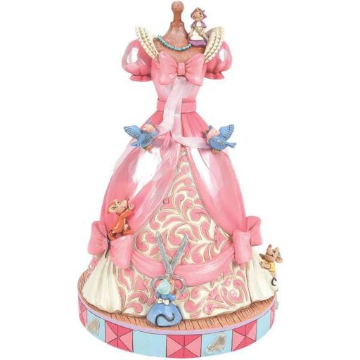 Figura La Cenicienta Vestido Rosa Disney Enesco 24 cm [0]