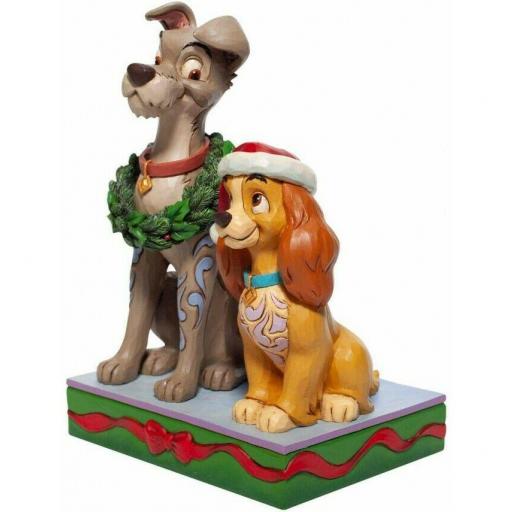 Figura La Dama y el Vagabundo Navidad Enesco 16 cm [1]