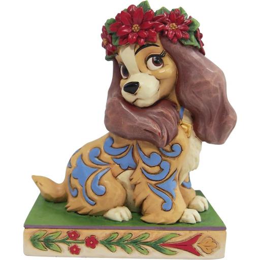 Figura La Dama y el Vagabundo Reina Disney Enesco 11 cm