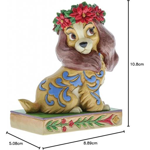 Figura La Dama y el Vagabundo Reina Disney Enesco 11 cm [3]