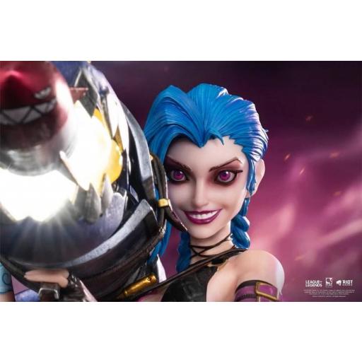 Figura League of Legend Jinx Pure Arts 32 cm
