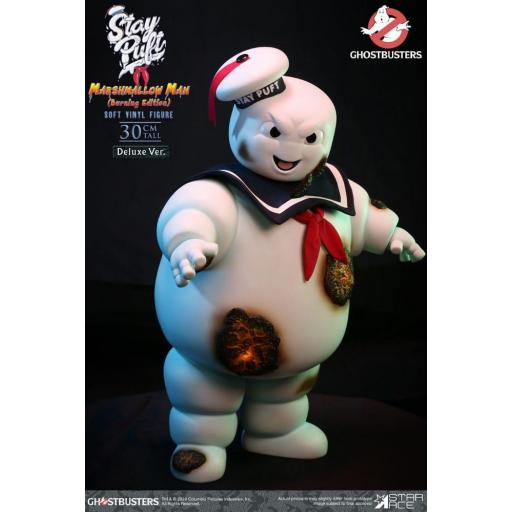 Figura Los Cazafantasmas Marshmallow Man Burnign Edition Deluxe Version 30 cm [4]
