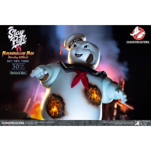 Figura Los Cazafantasmas Marshmallow Man Burnign Edition Deluxe Version 30 cm [3]