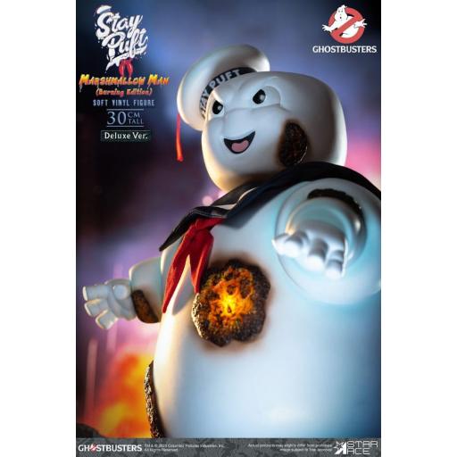 Figura Los Cazafantasmas Marshmallow Man Burnign Edition Deluxe Version 30 cm [2]