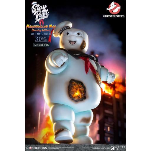 Figura Los Cazafantasmas Marshmallow Man Burnign Edition Deluxe Version 30 cm [1]