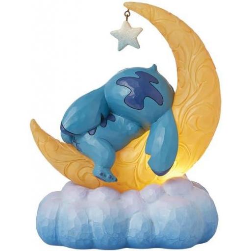 Figura Luminosa Stitch & Scrump Luna Disney Enesco 19 cm [3]