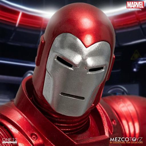 Figura Marvel Iron Man Silver Centurion Edition Mezco Toyz 16 cm [1]