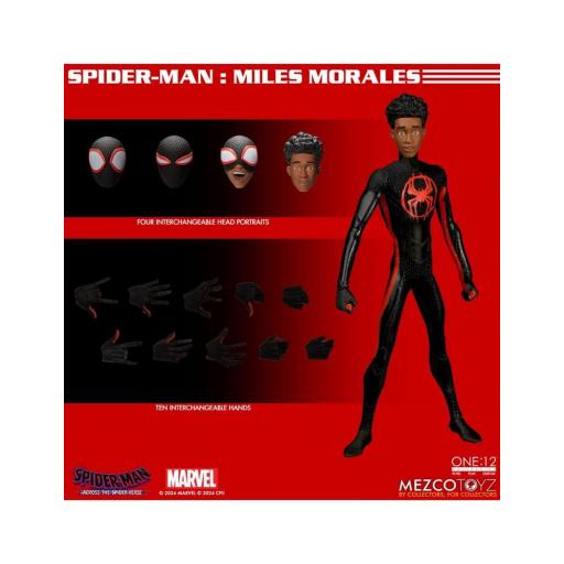 Figura Marvel Spider-Man Miles Morales Mezco Toyz 17 cm [6]