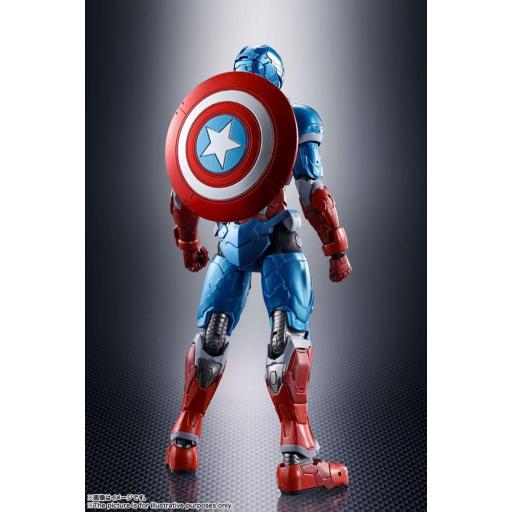 Figura Marvel Tech-On Avengers Captain America S.H. Figuarts 16 cm [1]
