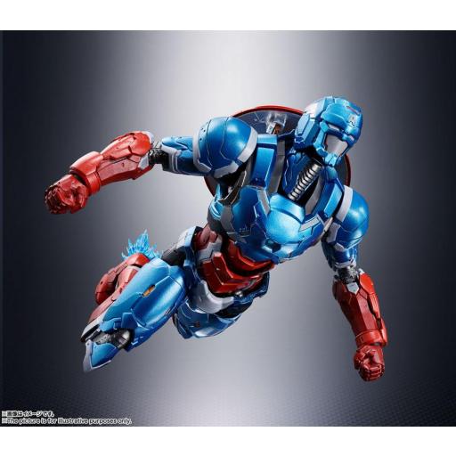 Figura Marvel Tech-On Avengers Captain America S.H. Figuarts 16 cm [2]