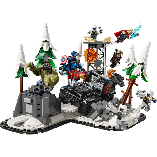 Figura Marvel Vengadores Reunidos La Era de Ultrón Set construcción Niños LEGO 28 cm