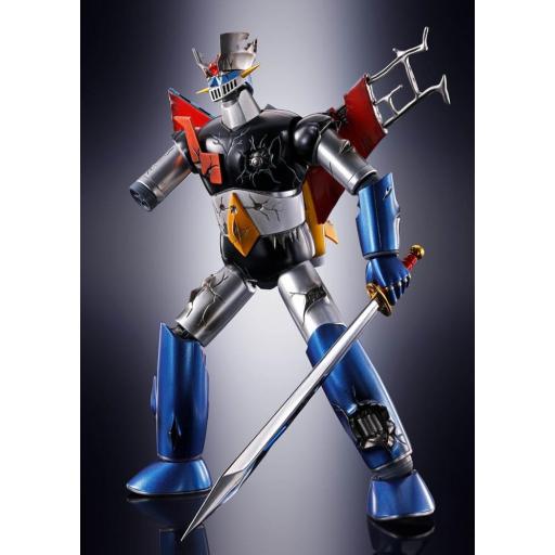 Figura Mazinger Z Great Mazinger Soul of Chogokin GX-105D Kakumei Shinka Damage Ver. 17 cm [2]