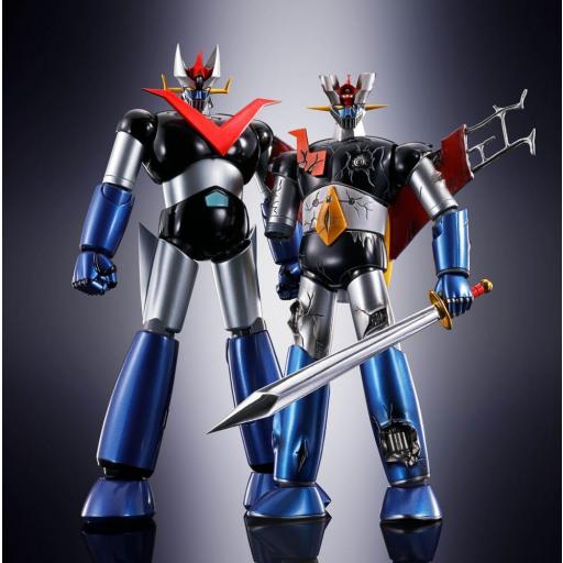Figura Mazinger Z Great Mazinger Soul of Chogokin GX-105D Kakumei Shinka Damage Ver. 17 cm [5]