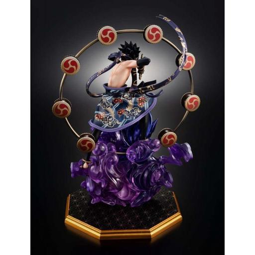 Figura MegaHouse Naruto Shippuden Sasuke Uchiha Thunder God 28 cm [3]