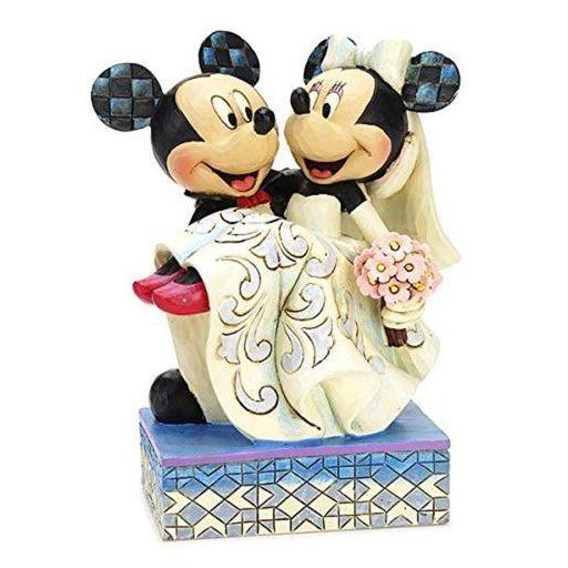 Figura Mickey & Minnie Boda Jim Shore Disney Enesco 16 cm [3]