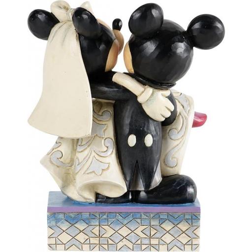 Figura Mickey & Minnie Boda Jim Shore Disney Enesco 16 cm [1]