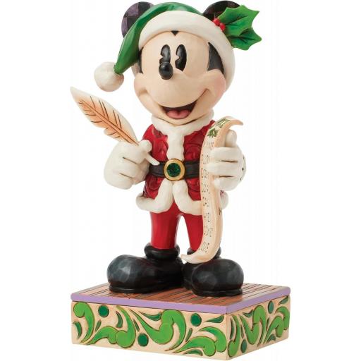 Figura Mickey Mouse Santa Jim Shore Disney Enesco 19 cm [1]