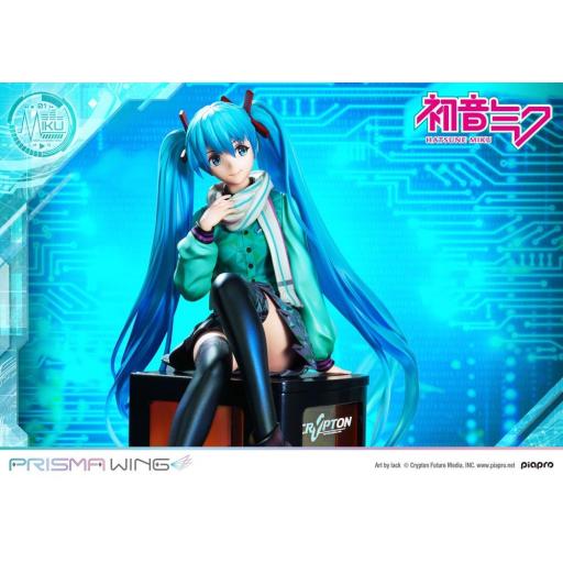 Figura Miku Hatsune Art By Lack Prisma Wing Prime 1 Studio 19 cm
