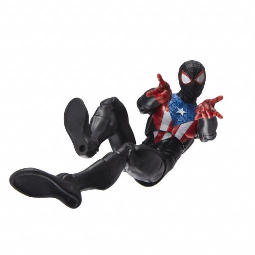 Figura Miles Morales Boricua Suit Spider-Man 2  Gamerverse Marvel Legends Hasbro 15 cm [2]