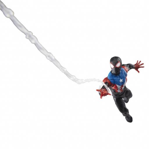 Figura Miles Morales Boricua Suit Spider-Man 2  Gamerverse Marvel Legends Hasbro 15 cm [3]
