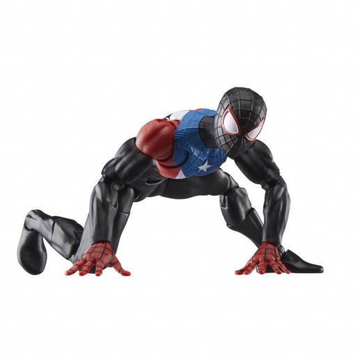 Figura Miles Morales Boricua Suit Spider-Man 2  Gamerverse Marvel Legends Hasbro 15 cm [4]