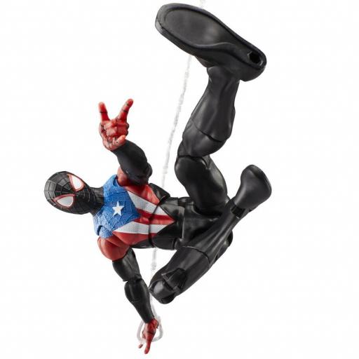 Figura Miles Morales Boricua Suit Spider-Man 2  Gamerverse Marvel Legends Hasbro 15 cm [7]